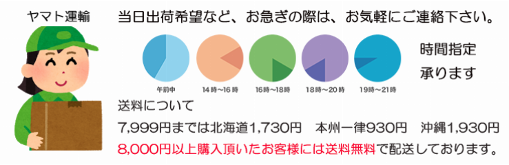桜エビ配送日、時間帯も指定で安心配送